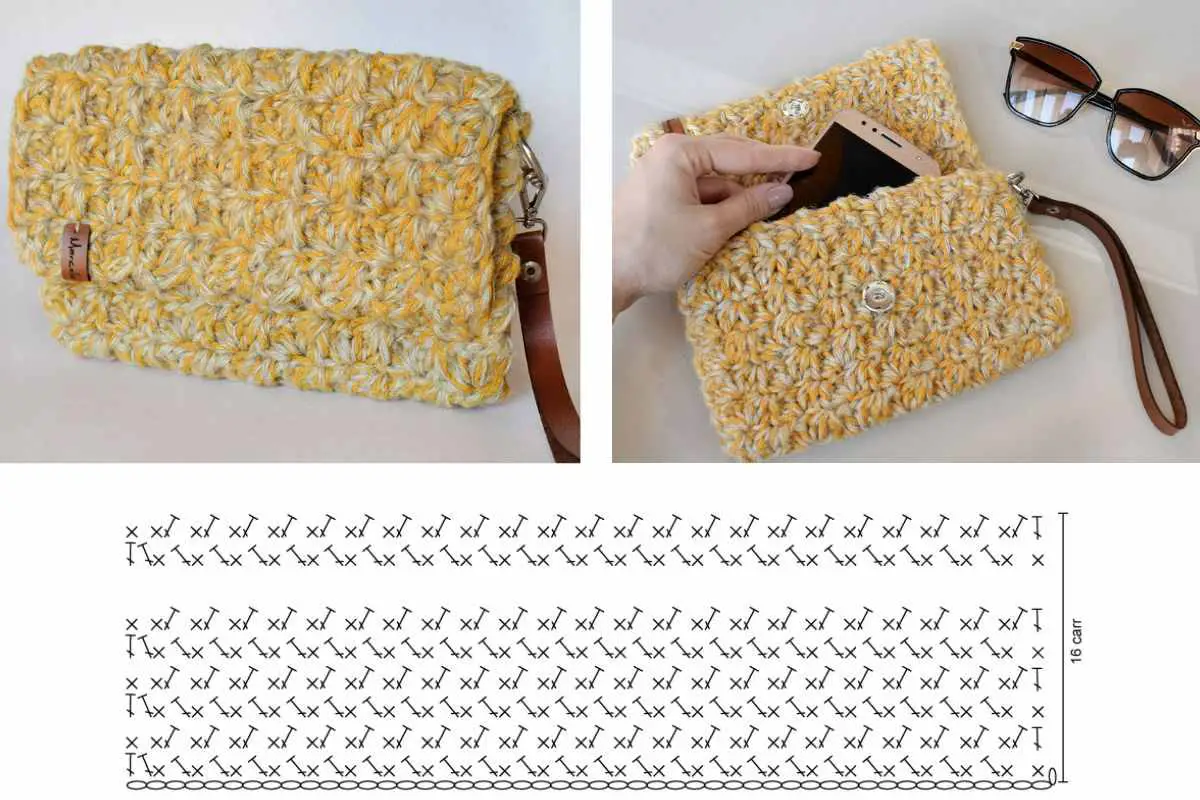 Receita de Bolsa de Crochê Hand Bag Venha Fazer Uma