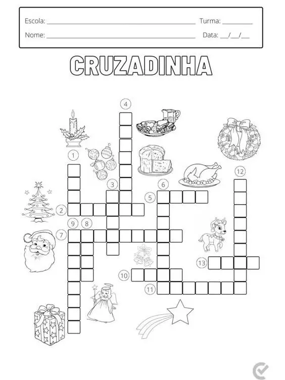 Cruzadinha de Natal A Tradicional Diversão Natalina