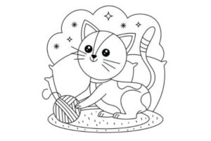 Desenhos de Gatos Para Colorir: A Atividade Perfeita