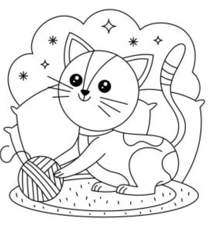 Desenhos de Gatos Para Colorir: A Atividade Perfeita