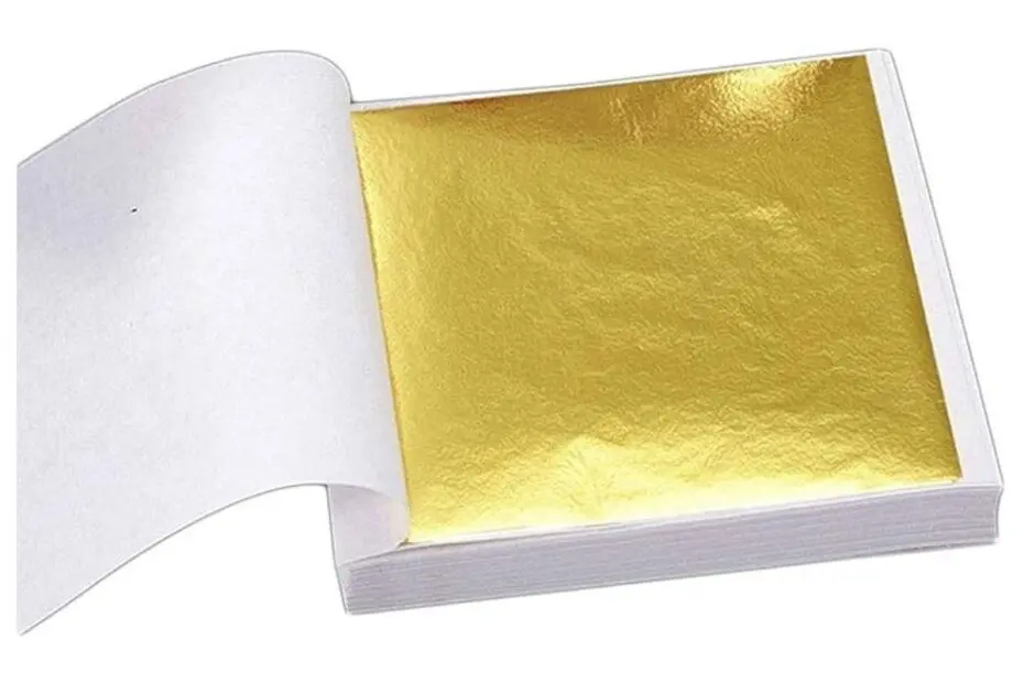 folha de ouro para artesanato