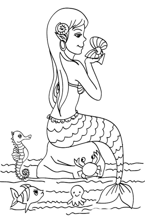 Maria Clara e JP Desenho  Caderno de pintar, Artesanato de sereia, Desenhos  pra colorir