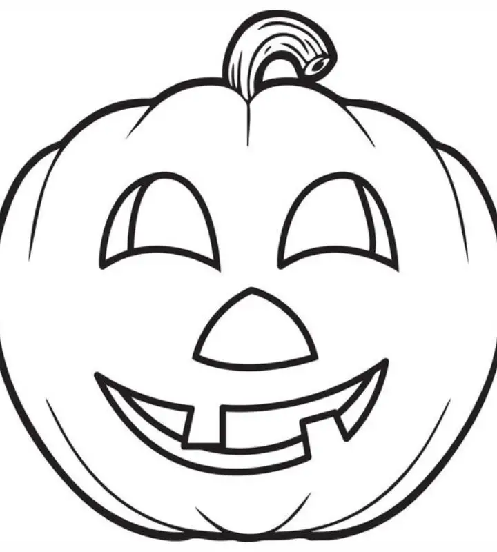 Molde de Abóbora Halloween para imprimir e recortar - Artesanato Passo a  Passo!