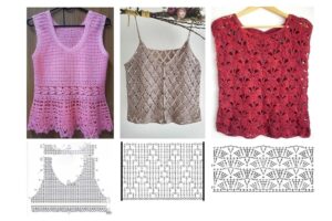 Blusa de Crochê Fácil Com Receita: 8 Lindos Modelos