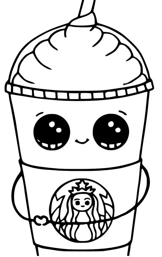 Desenhos Kawaii Para Colorir