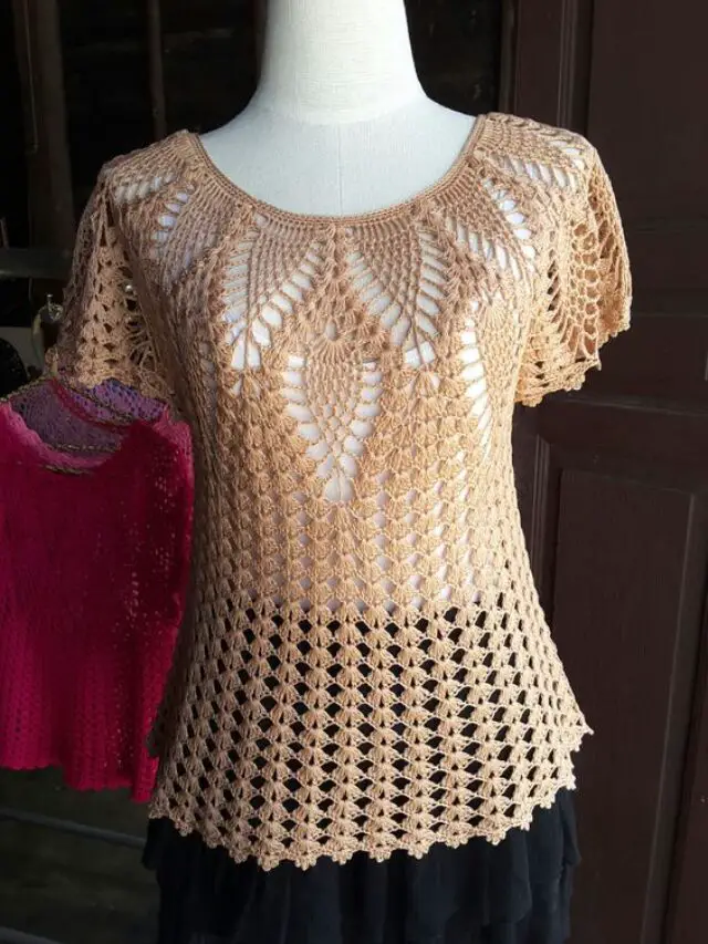 6 Blusas de Crochê Modernas: O Charme das Tendências Atuais