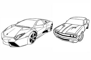 Desenho de Carro para Colorir: Como se Divertir e Aprender