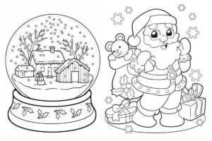 Desenho de Natal para Colorir: Como Alegrar seu Feriado