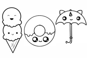 Desenho para Colorir Kawaii: Como se Divertir Colorindo