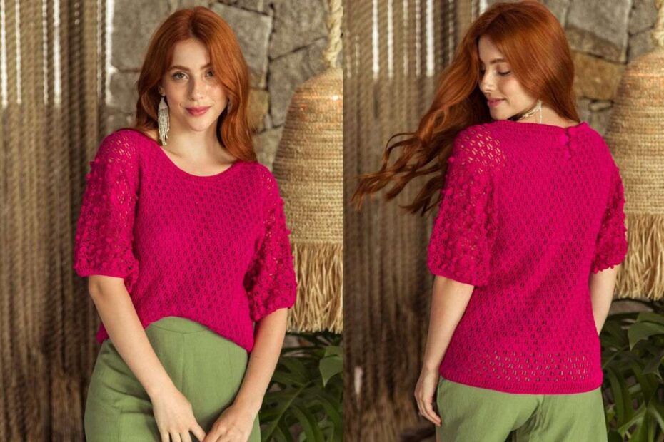 Blusinha de Crochê Pink: Um Passo a Passo Completo