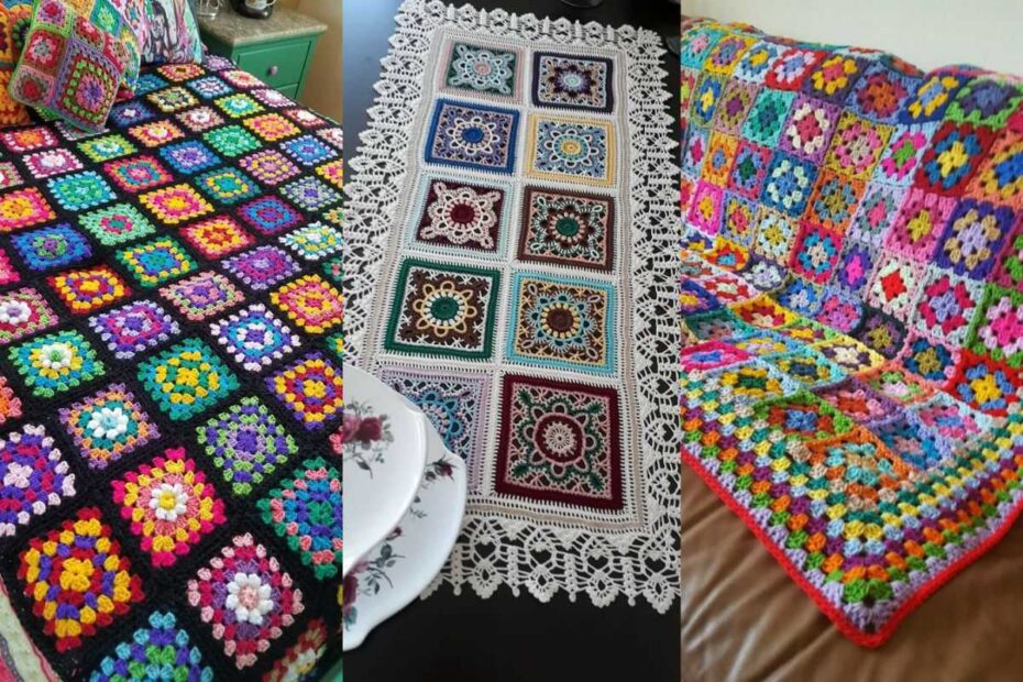 Granny Squares: Inspirações para o Seu Dia