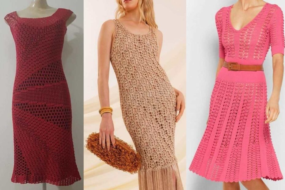 Vestidos de Crochê Lindos Perfeitos para Festas