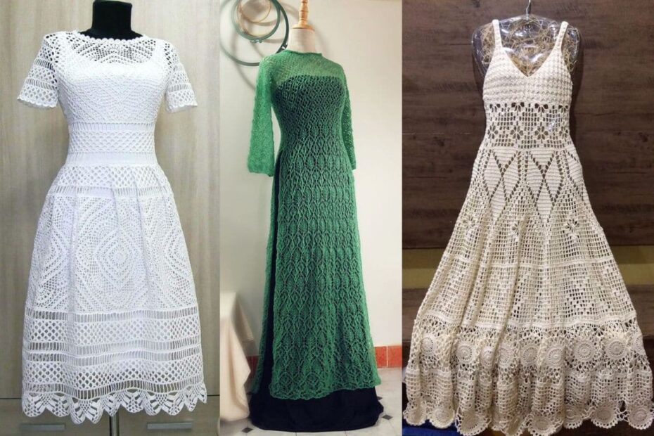 Vestidos em Crochê para Casamentos: Elegância Artesanal