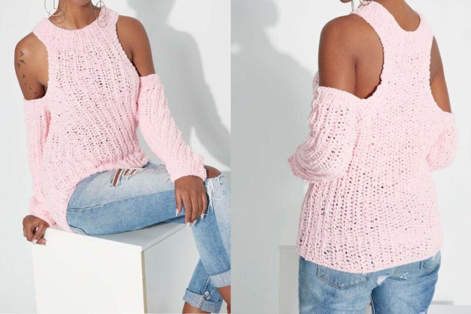 Blusa de Crochê Rosa Amor: Perfeita para o Seu Guarda-Roupa