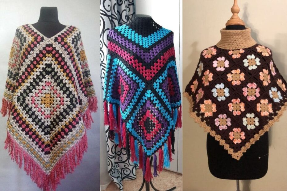 Poncho de Crochê: Uma Peça Versátil para seu Guarda-Roupa