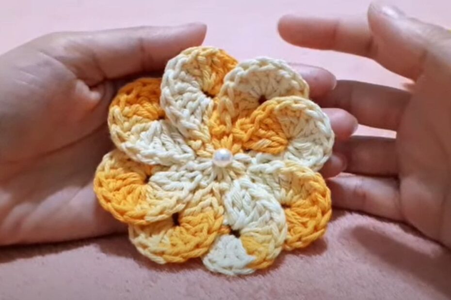 Flor de Crochê Fácil: Tutorial Completo