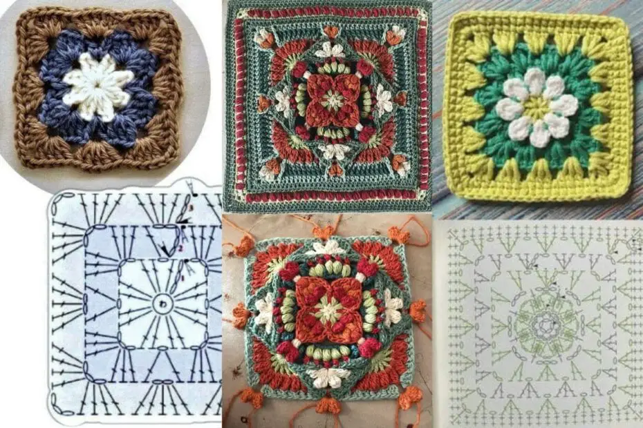 Granny Squares Perfeitos: A Beleza dos Quadradinhos da Vovó