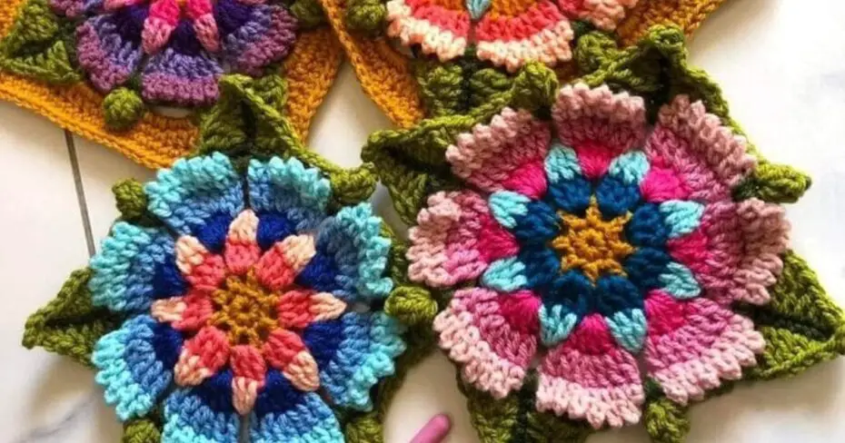 Flores de Crochê para Aplicação: Dicas e Ideias Criativas