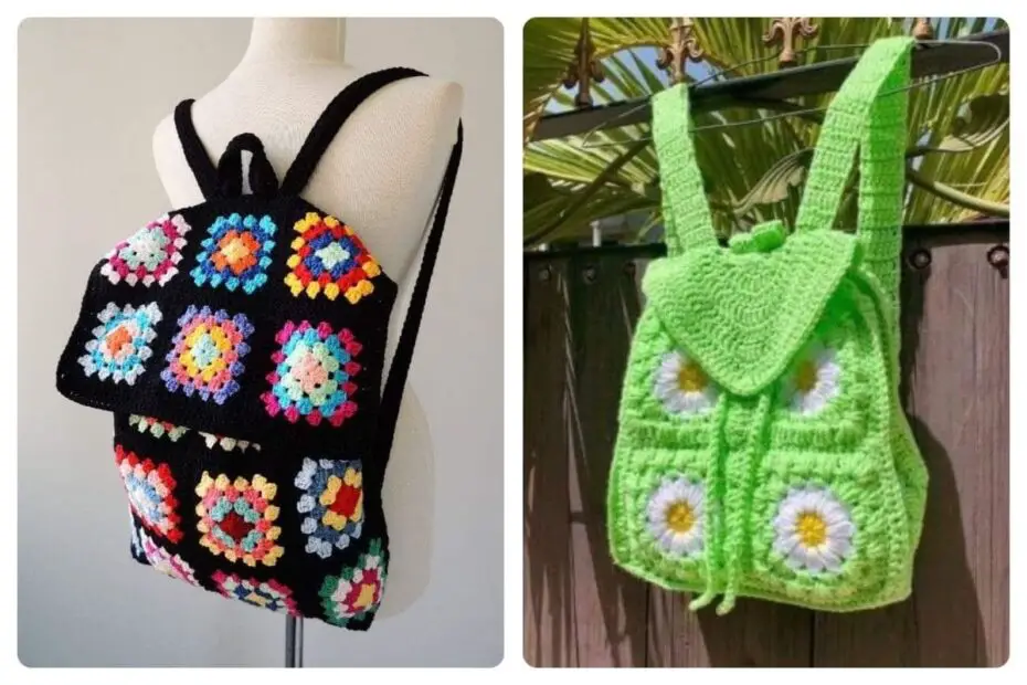 Mochilas de Crochê com Square: Tendência que Você Vai Amar!