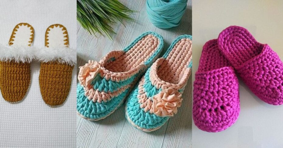 Pantufas em Crochê: Conforto e Estilo para Seus Pés