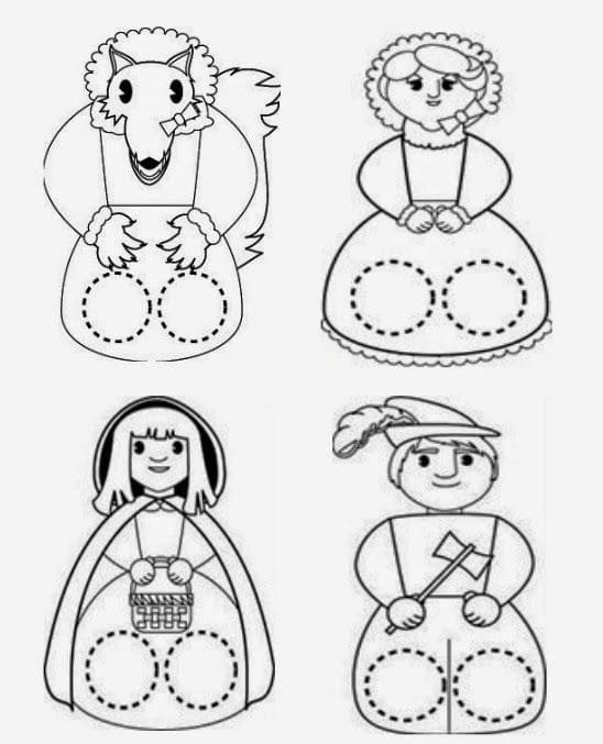 Solte a Imaginação: Dedoches para Imprimir e Criar Histórias