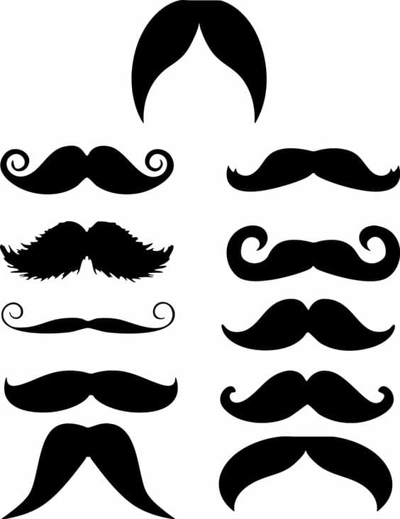 Bigode para Imprimir: Modelos Criativos para Fotos Incríveis