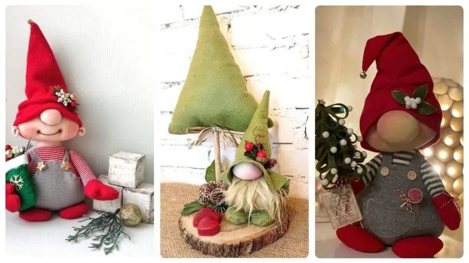 Gnomos Feitos em Feltro: Encantando o Mundo do Artesanato