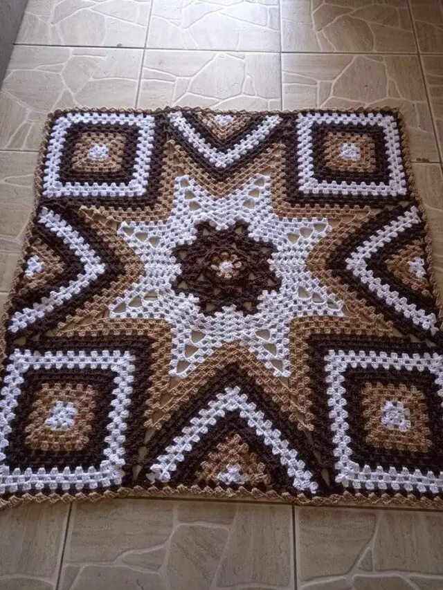 7 Tipos de Tapetes de Crochê Diferentes para Transformar Seu Lar